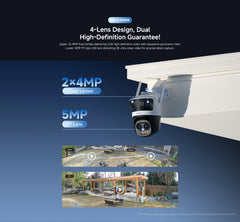 IMOU IPC-S76DN-13M0N Cruiser Pano Z 13MP Outdoor WiFi IP CCTV camera