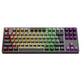 MEETION MK14 Wired+2.4G+Bluetooth RGB Backlit Mechanical Gaming Keyboard