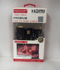 SMARTLINK VGA TO HDMI CABLE 3M