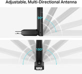 TP-LINK Archer T2U Plus AC600 High Gain Dual Band Wi-Fi USB Adapter