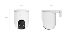 EZVIZ CS-H8C-R200-1K3KFL4GA(4mm) 3mp Pan & Tilt Wi-Fi Camera (SIM Type)