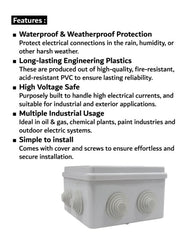PVC BOX WATER PROOF 15-15-7MM