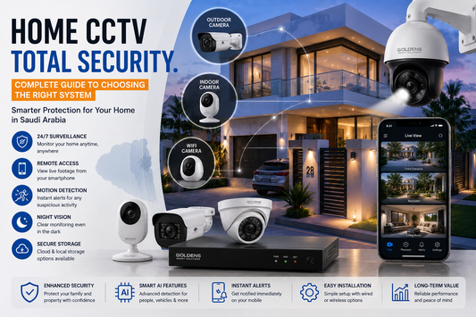 Home CCTV Cameras in Saudi Arabia: Complete Guide to Choosing the Right Security System
