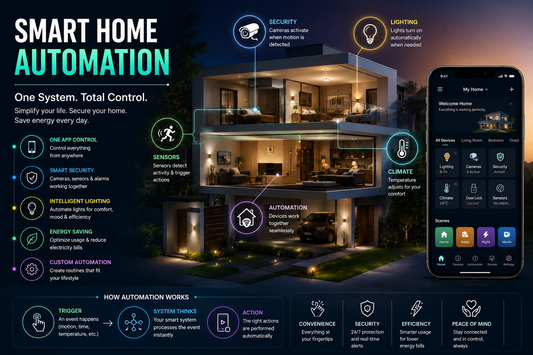 Smart Home Automation in Saudi Arabia: How to Control Your Entire Home with One System