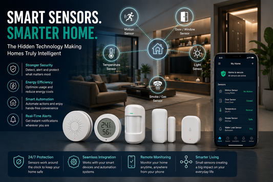 Smart Sensors for Homes in Saudi Arabia: The Hidden Technology Making Homes Truly Intelligent
