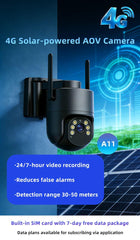 ICAM365 A11 5MP 4G AOV SOLAR INTERNET CAMERA