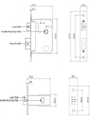 IMOU K1S-H-W-EN -Smart Electronic Door Lock (WiFi)