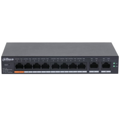 DAHUA DH-CS4010-8ET-60 10-Port Cloud Managed Desktop Switch with 8-Port PoE