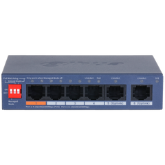 DAHUA DH-CS4006-4GT-60 6-Port Cloud Managed Desktop Gigabit Switch With 4-Port Poe