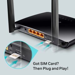 TP-LINK CR TL-MR6400 4G LTE ROUTER 300MBPS