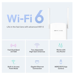 MERCUSYS ME60X AX1500 Wi-Fi Range Extender