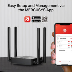 MERCUSYS MR62X AX1500 Dual-Band Wi-Fi 6 Router