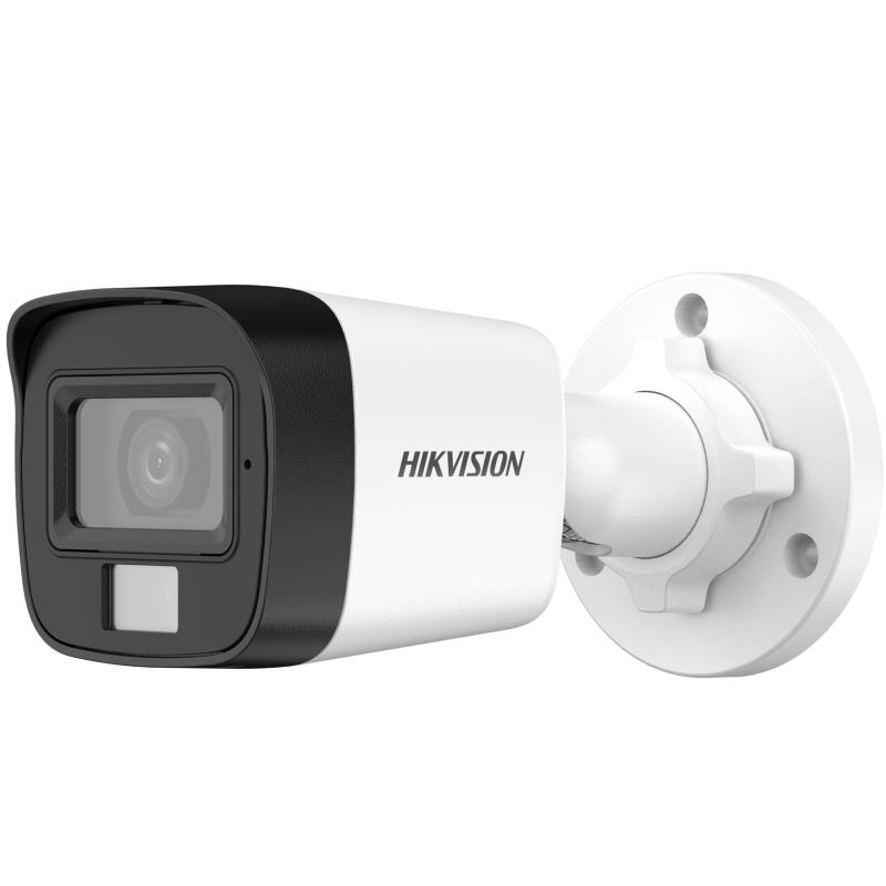 HIKVISION DS-2CE16K0T-LPFS 2.8MM 3K Smart Hybrid Light Audio Fixed Mini Bullet Camera