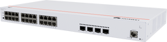 HUAWEI eKit L2 Switch S220-24P4X (24*10/100/1000BASE-T ports(400W PoE+), 4*10GE SFP+ ports, built-in