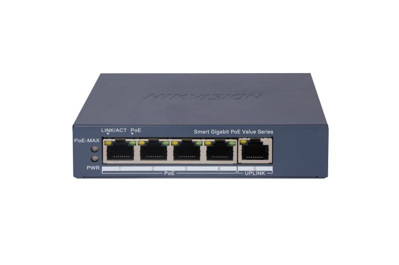 HIKVISION DS-3E1506P-EI/M 4 Port Gigabit Smart POE Switch