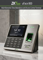 ZK AIC UFACE 800 DOOR ACCESS AND ATTENDANCE MACHINE